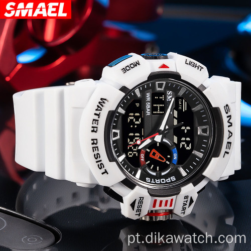 SMAEL Sport Relógios Luxo Marca Top Impermeável